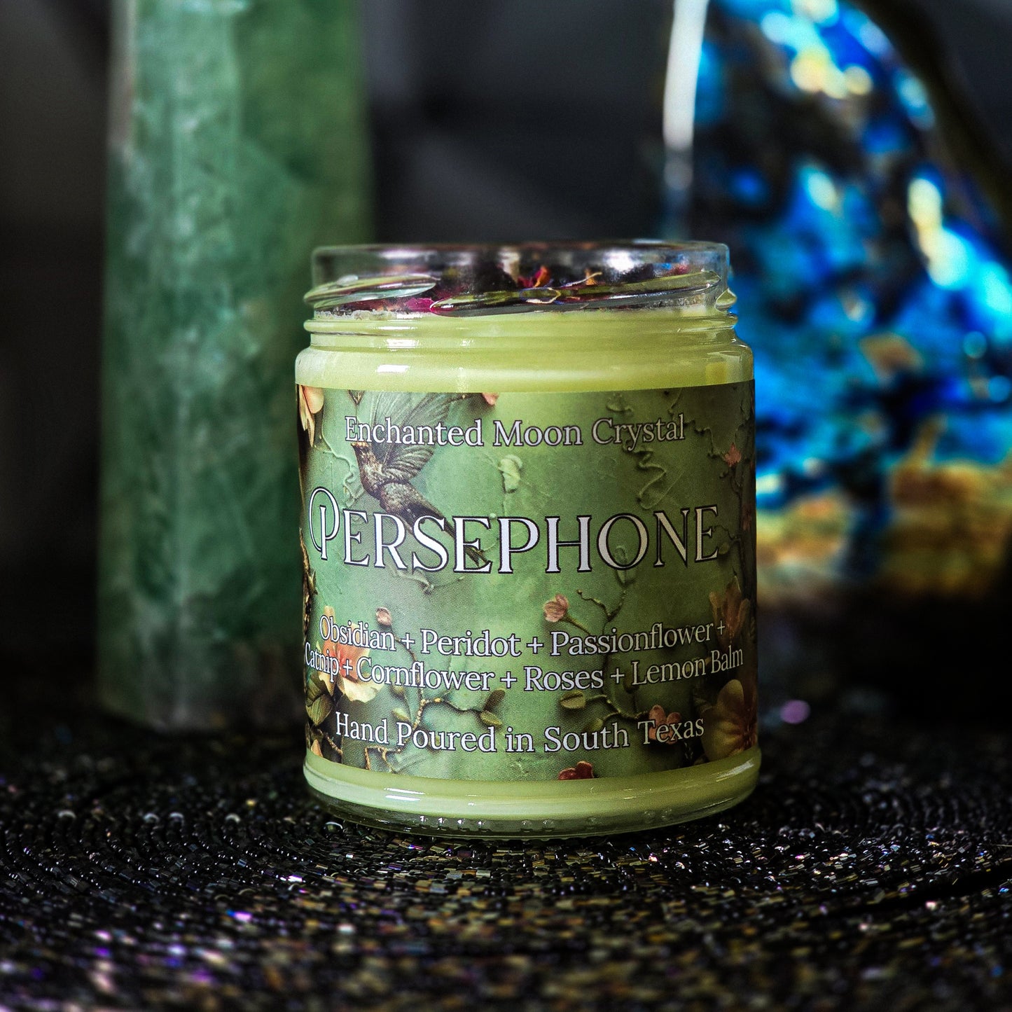 Persephone Candle, Witchcraft Supplies, Greek Goddess, Ritual Candle, Greek Goddess, Deity Invocation, Goddess of the Underworld, Deity