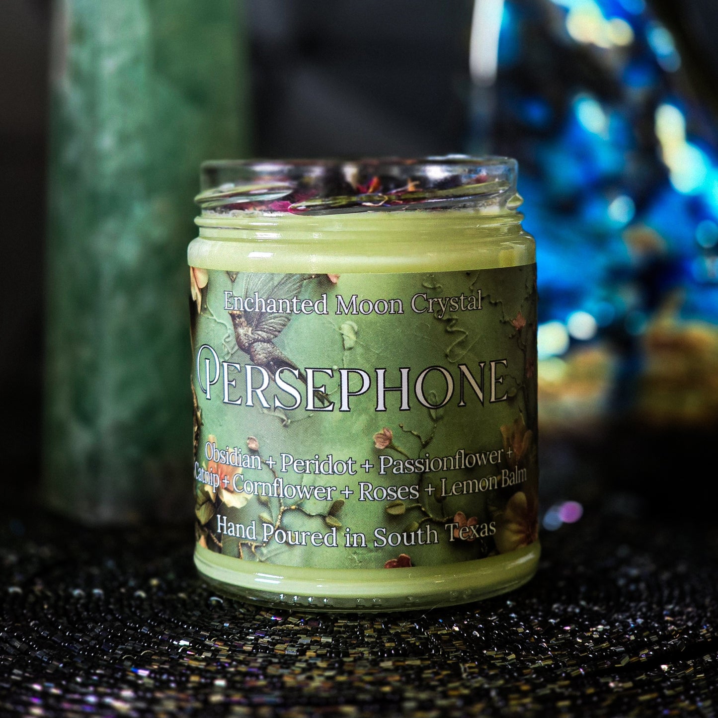 Persephone Candle, Witchcraft Supplies, Greek Goddess, Ritual Candle, Greek Goddess, Deity Invocation, Goddess of the Underworld, Deity