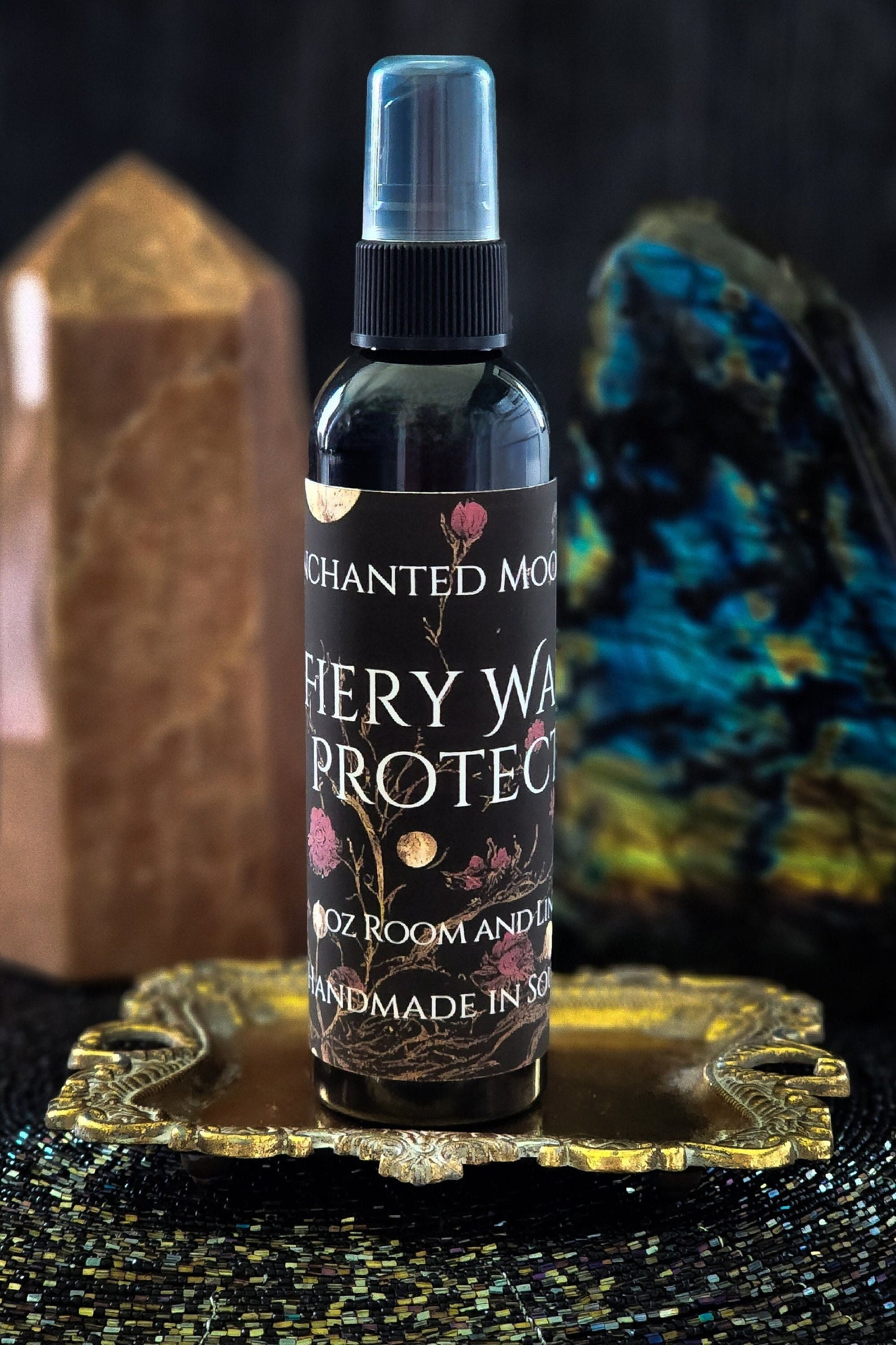 Fiery Wall of Protection Room and Linen Spray, Block Negativity, Curse Removal, Witchcraft Supplies, Banishing, Spiritual House Protection