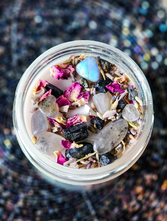 White Sage Candle, Energy Cleanse, Purification Ritual, Clear Negativity, Intention Candle, Healing Energy, Quiet Queen, Sacred Symbolism