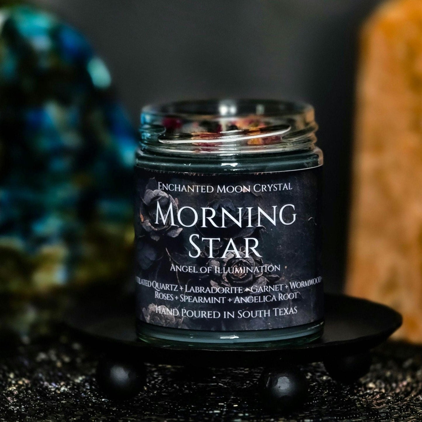 Lucifer Morning Star Candle, Light Bringer, Occultism, Esoteric Gnosticism, Luciferian, Saturn, Higher State of Consciousness, Transcend