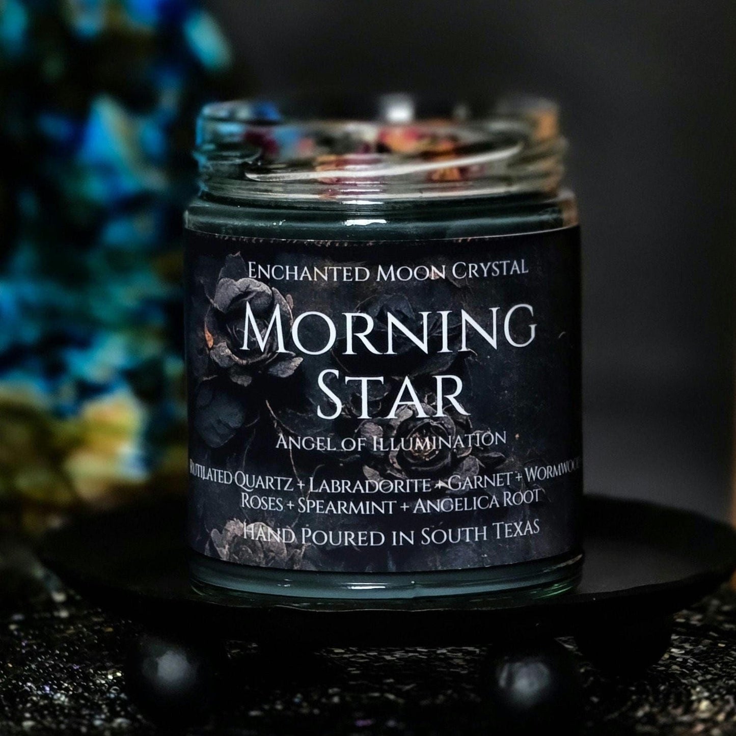Lucifer Morning Star Candle, Light Bringer, Occultism, Esoteric Gnosticism, Luciferian, Saturn, Higher State of Consciousness, Transcend