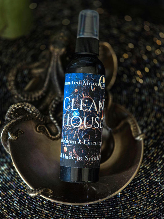 Clean House Room and Linen Spray, Spiritual Healing, Psychic Protection, Healing Energy, Positive Change, Spiritual Cleanse, Intention Spray
