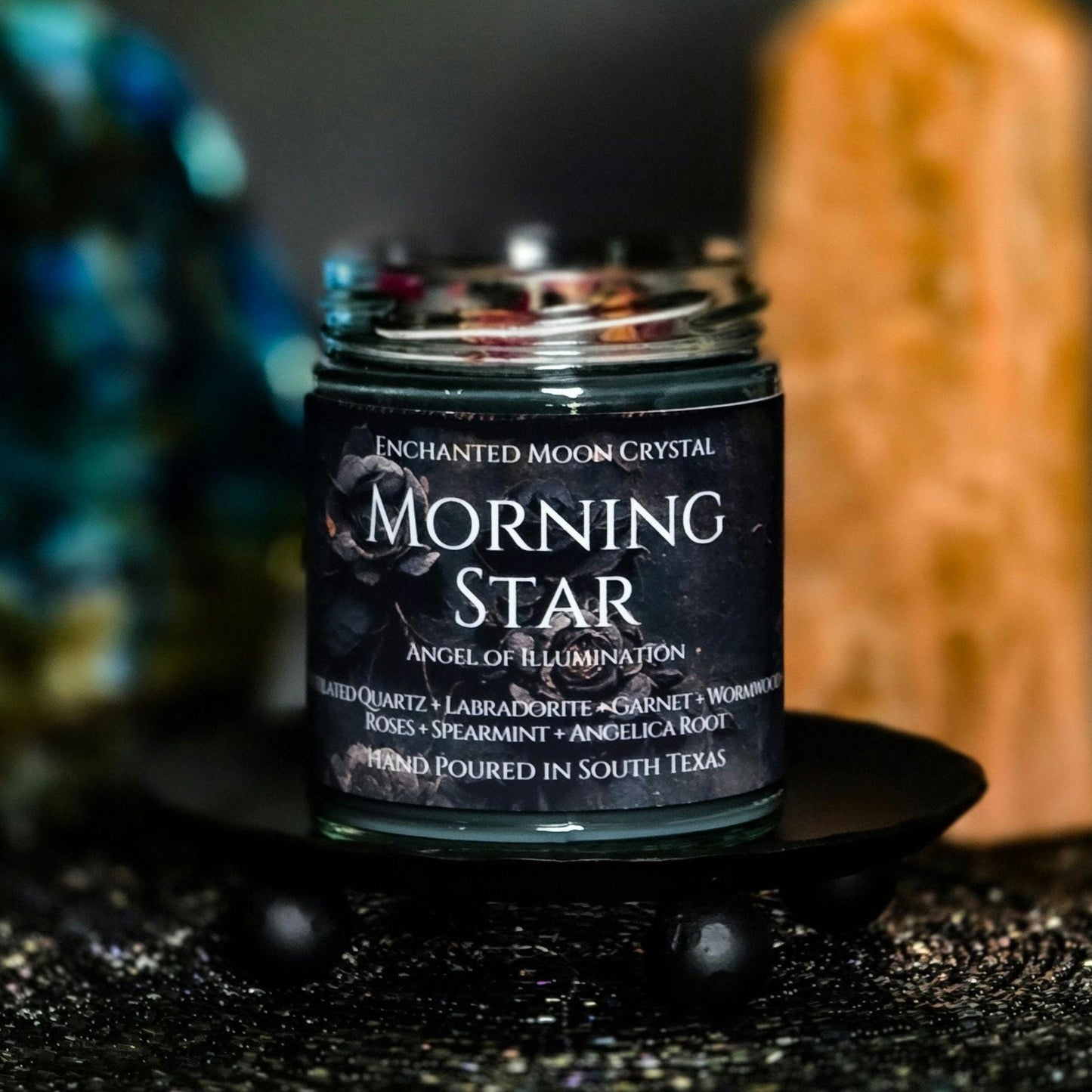 Lucifer Morning Star Candle, Light Bringer, Occultism, Esoteric Gnosticism, Luciferian, Saturn, Higher State of Consciousness, Transcend