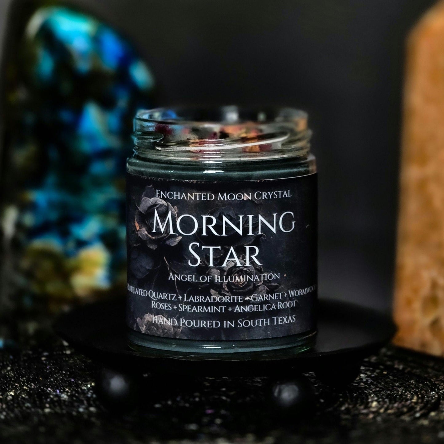 Lucifer Morning Star Candle, Light Bringer, Occultism, Esoteric Gnosticism, Luciferian, Saturn, Higher State of Consciousness, Transcend