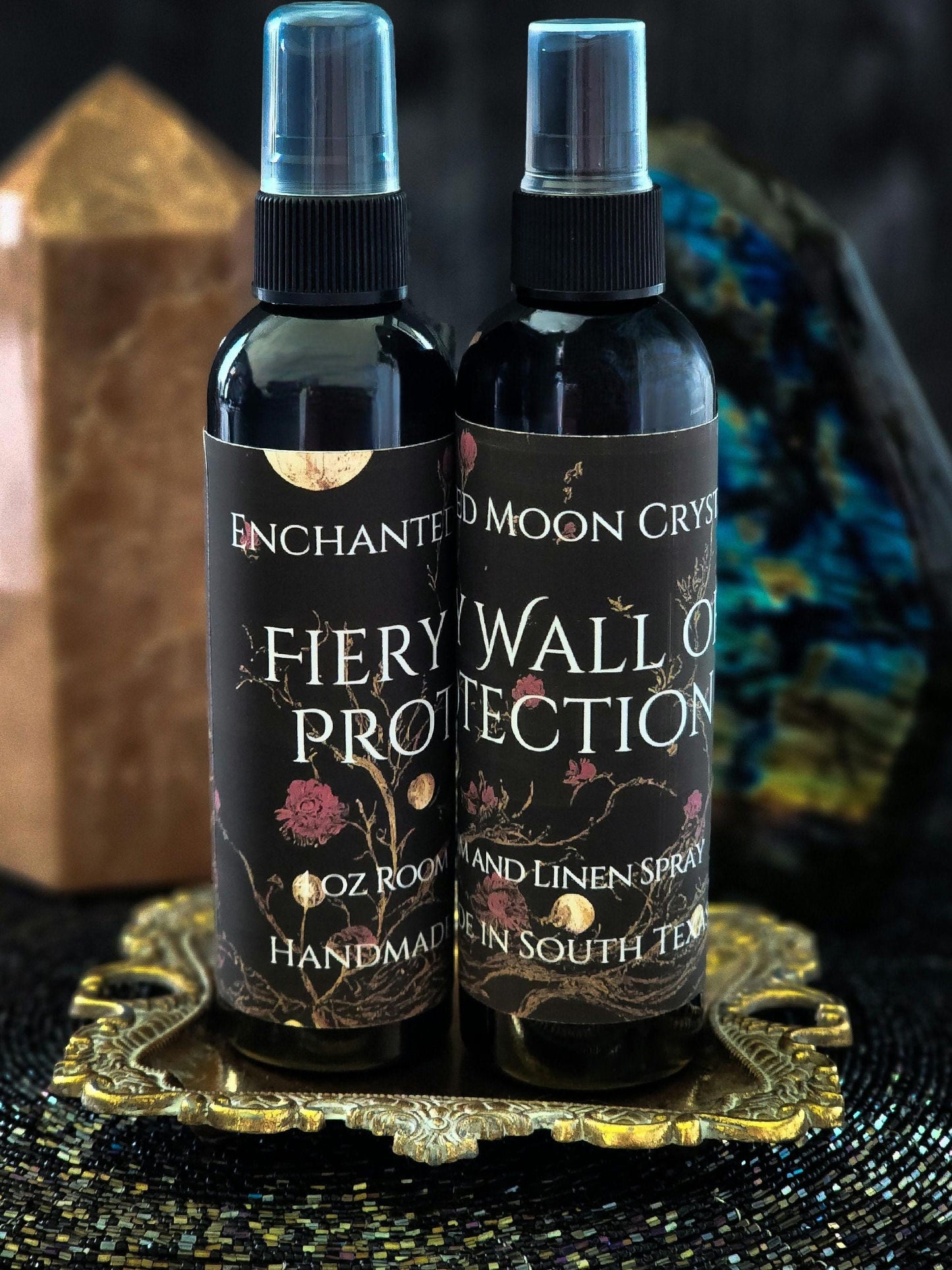Fiery Wall of Protection Room and Linen Spray, Block Negativity, Curse Removal, Witchcraft Supplies, Banishing, Spiritual House Protection