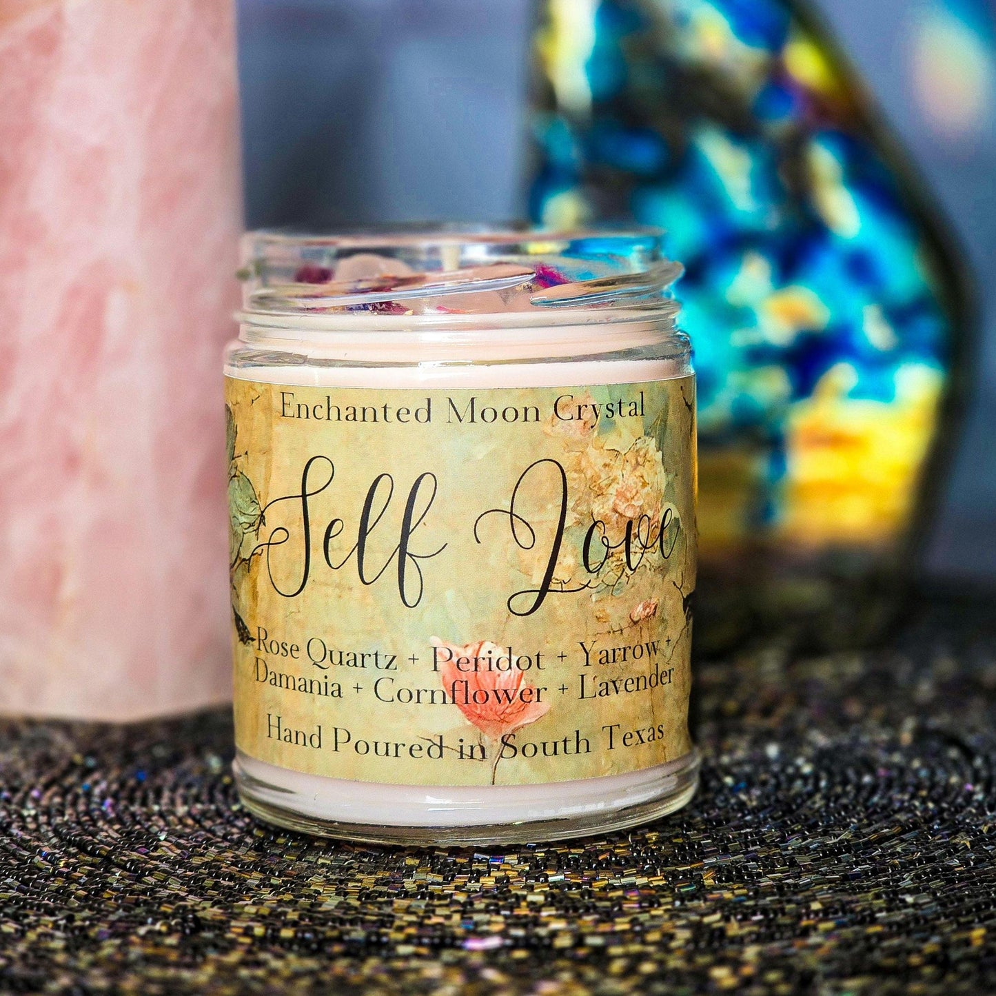 Self Love Candle, Self Confidence, Self Care, Divine Feminine, Empath Healing, Positive Energy, Higher Self, Spiritual Wisdom, Inner Peace