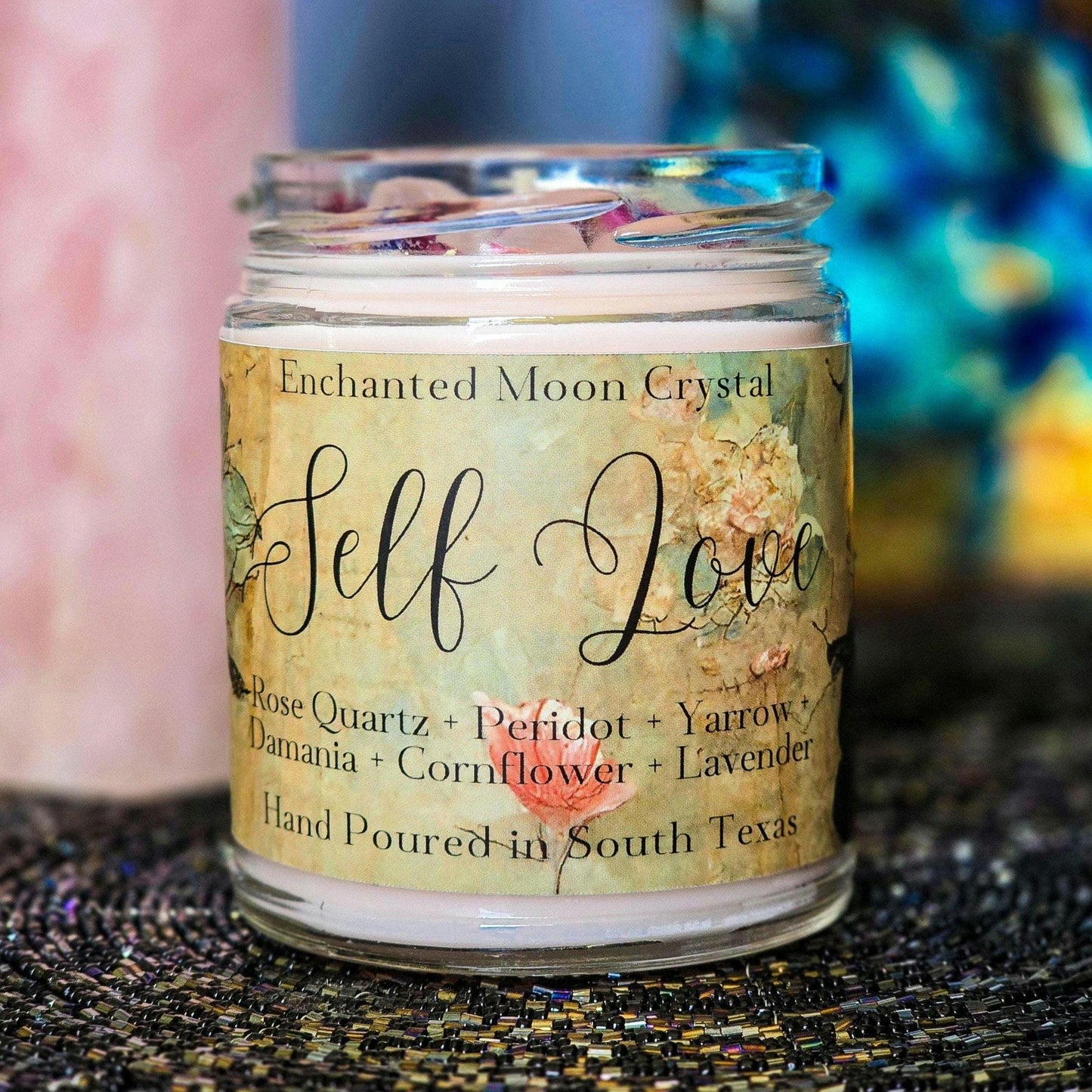 Self Love Candle, Self Confidence, Self Care, Divine Feminine, Empath Healing, Positive Energy, Higher Self, Spiritual Wisdom, Inner Peace