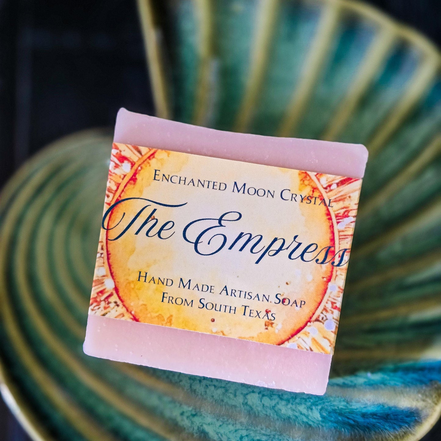 The Empress Soap, Handcrafted Artisan Soap, Ritual Bath Soap, Spiritual Cleanse, Nature Witch, Spiritual Guidance, Witchcraft Beauty Soap