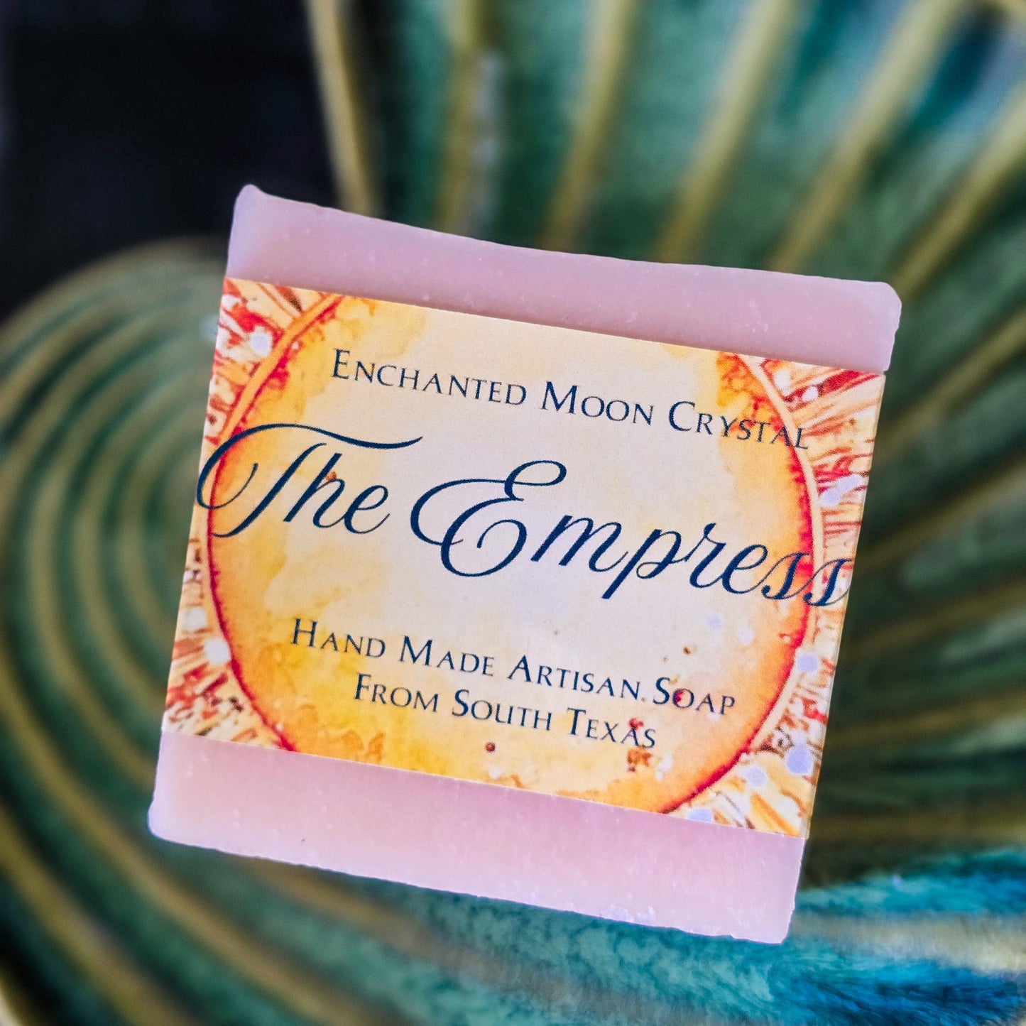 The Empress Soap, Handcrafted Artisan Soap, Ritual Bath Soap, Spiritual Cleanse, Nature Witch, Spiritual Guidance, Witchcraft Beauty Soap