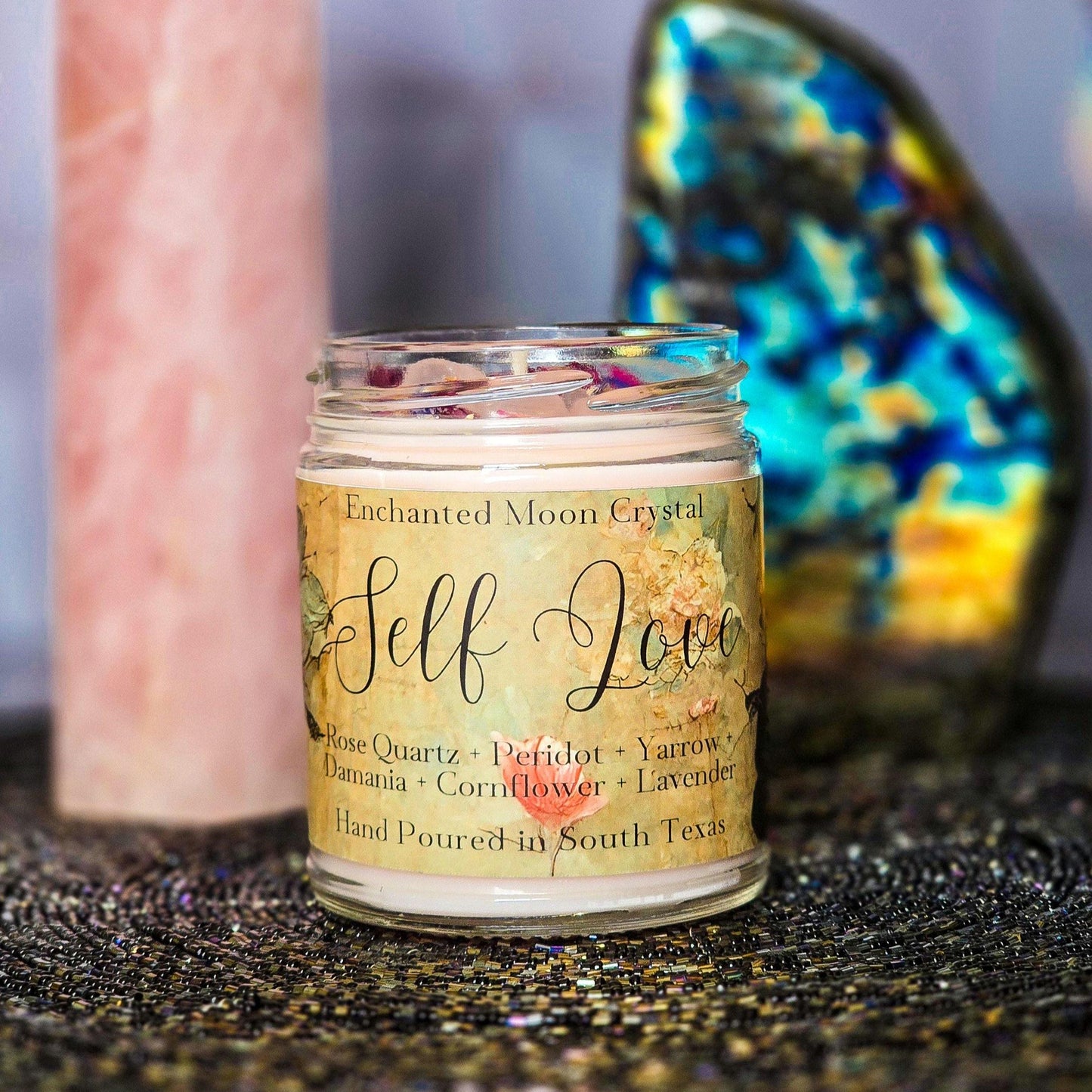 Self Love Candle, Self Confidence, Self Care, Divine Feminine, Empath Healing, Positive Energy, Higher Self, Spiritual Wisdom, Inner Peace