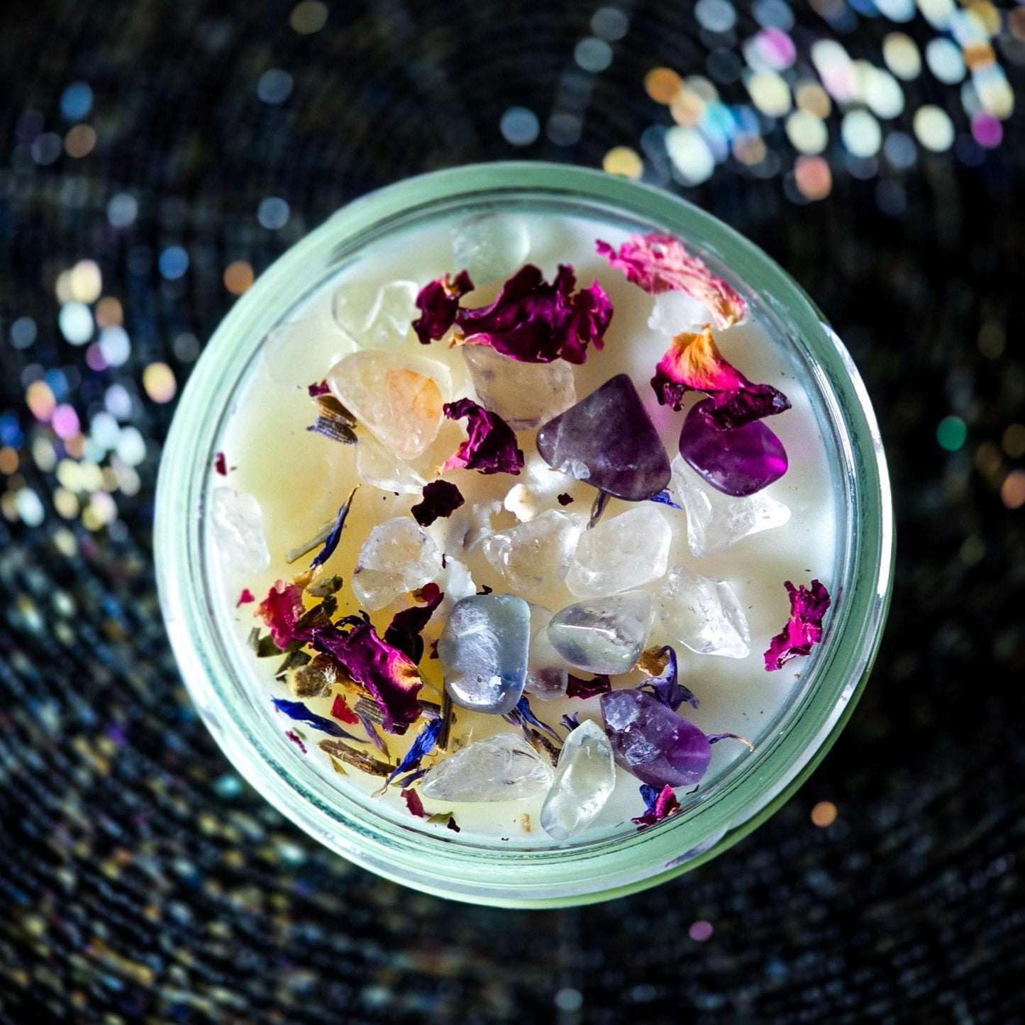 Spirit Guides Candle, Spiritual Wisdom, Third Eye, Healing Crystals, Spiritual Guidance, Protection, Higher Self, Trust The Universe, Divine