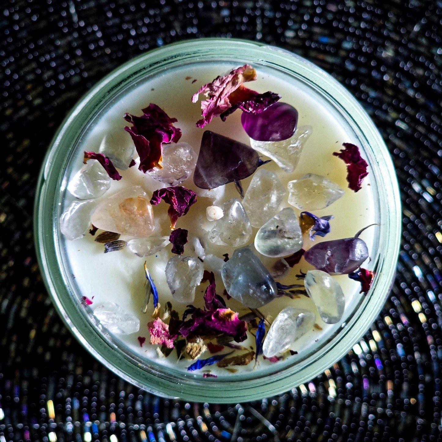 Spirit Guides Candle, Spiritual Wisdom, Third Eye, Healing Crystals, Spiritual Guidance, Protection, Higher Self, Trust The Universe, Divine