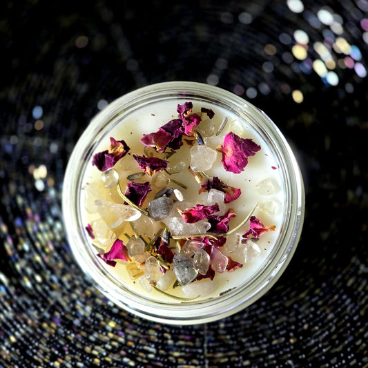 The High Priestess Candle, Spiritual Alchemy, Intuition, Esoteric, Divine Feminine, Higher Self, Inner Wisdom, Stoicism, Empathetic, Healer