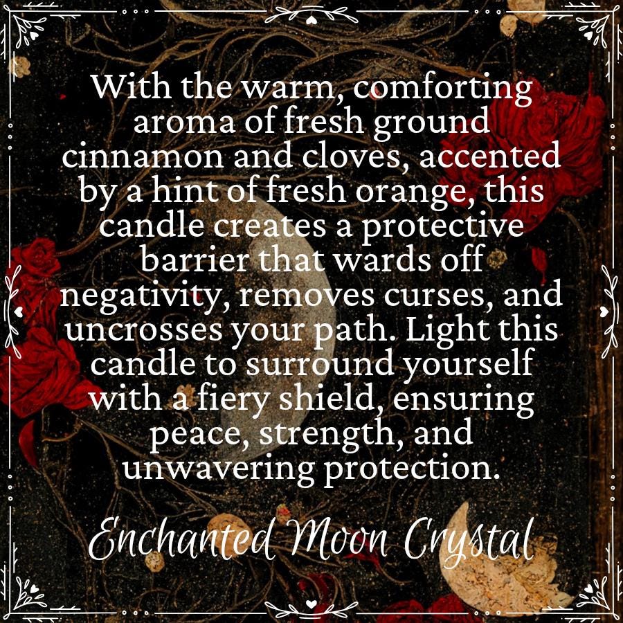 Fiery Wall of Protection Candle, Block Negativity, Curse Removal, Witchcraft Supplies, Banishing, Uncrossing, Warding Spell, Home Protection
