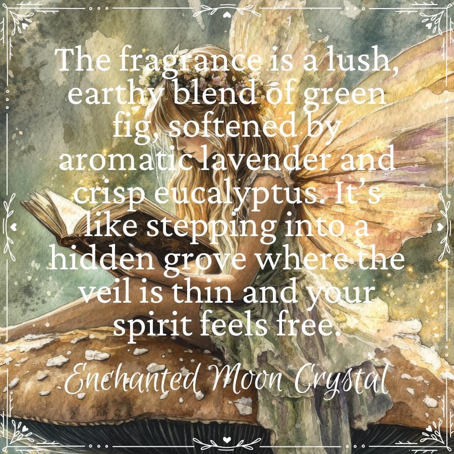 Enchanted Forest Candle, Forest Spirits, Elemental Energy, Inner Child Healing, Spiritual Guidance, Grounding, Playfulness, Heart Chakra