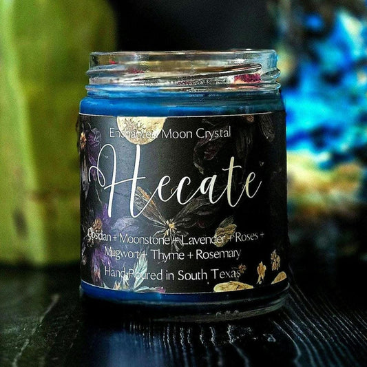 Hecate Candle, Dark Goddess, Witchcraft Supplies, Goddess of Witches, Intention Candle, Underworld, Greek Goddess, Dark Feminine Energy