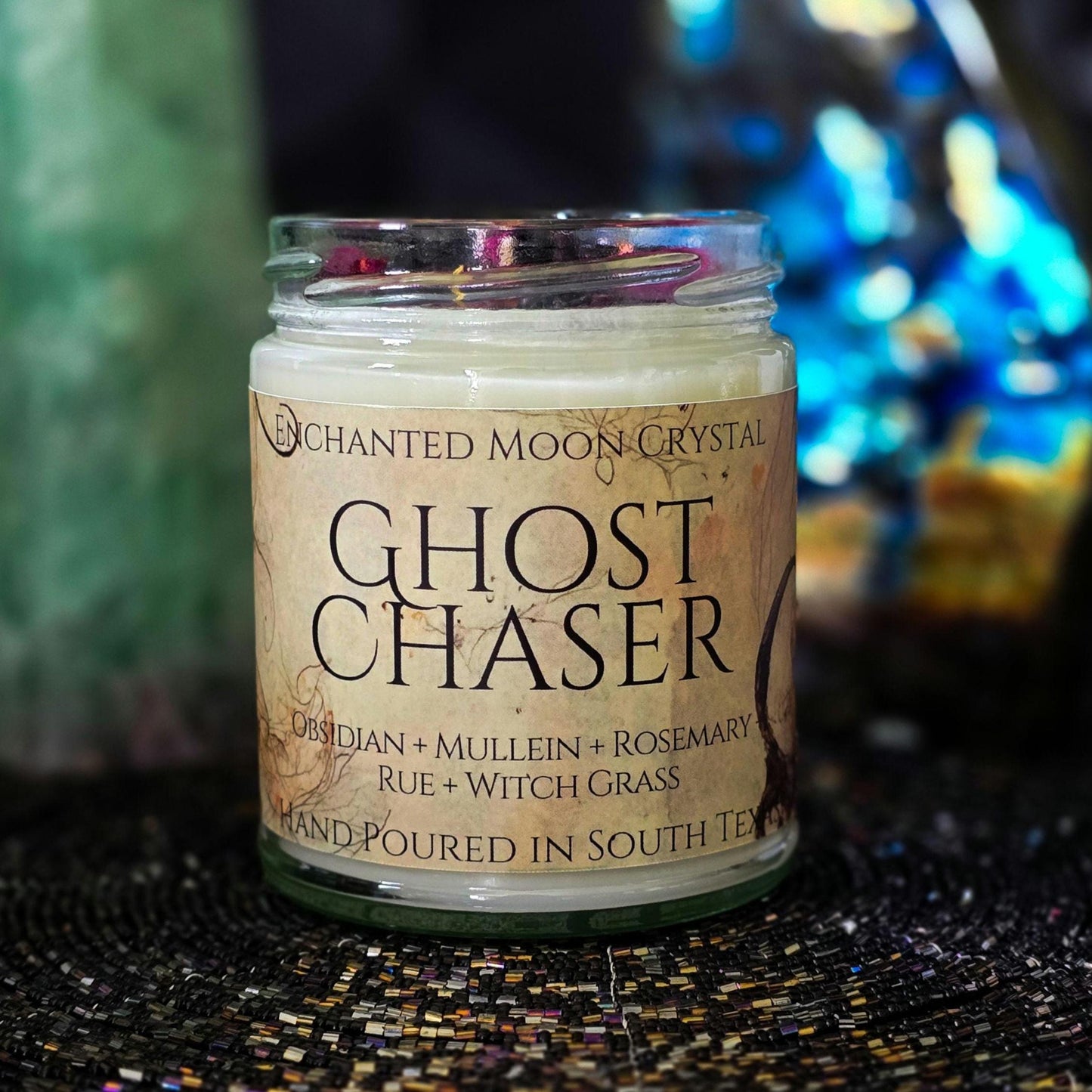Ghost Chaser Candle, Banish Negativity, Protection Spell, Paranormal Disturbance, Restore Peace, Cleanse Space, Remove Spirits