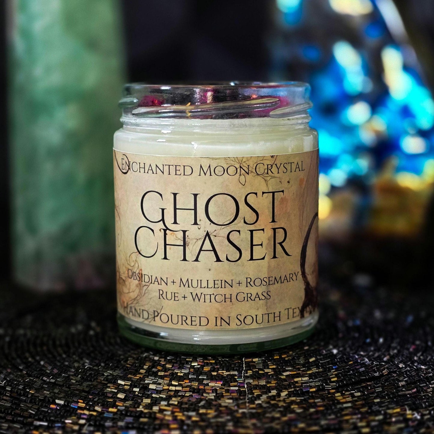 Ghost Chaser Candle, Banish Negativity, Protection Spell, Paranormal Disturbance, Restore Peace, Cleanse Space, Remove Spirits