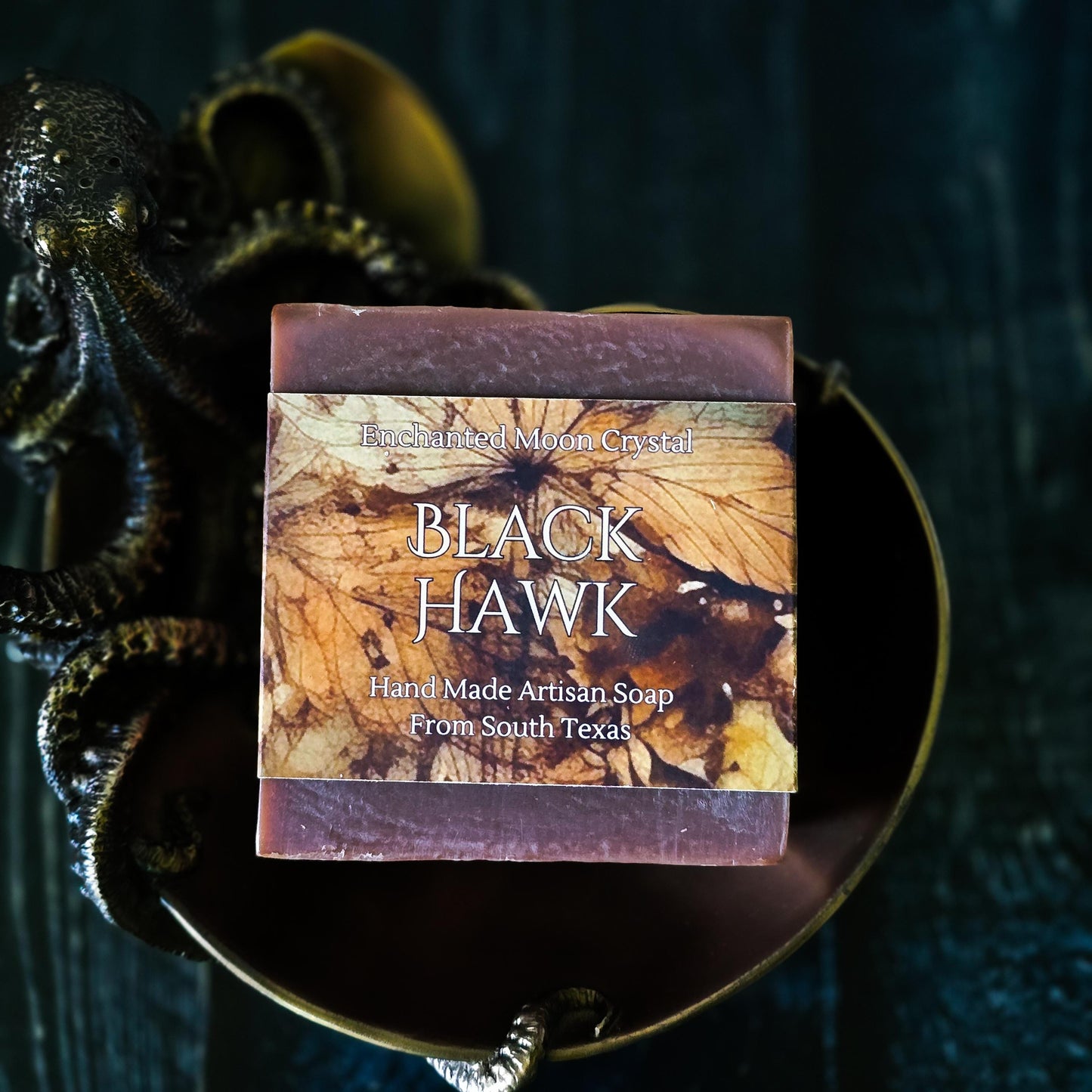 Black Hawk Soap, Handcrafted Artisan Soap, Ritual Bath Soap, Spiritual Cleanse, Spiritual Guidance, Witchcraft, Spiritual Wisdom, Hoodoo