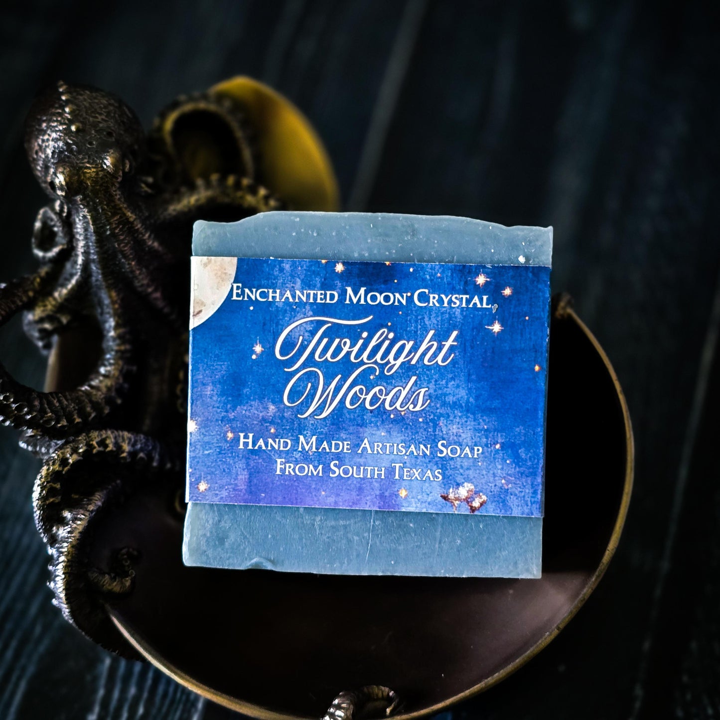 Twilight Woods Soap, Handcrafted Artisan Soap, Ritual Bath Soap, Gothic Romance, Nature Witch, Enchantment, Witchcraft Supplies