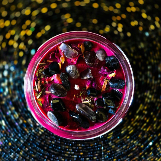 Fiery Wall of Protection Candle, Block Negativity, Curse Removal, Witchcraft Supplies, Banishing, Uncrossing, Warding Spell, Home Protection