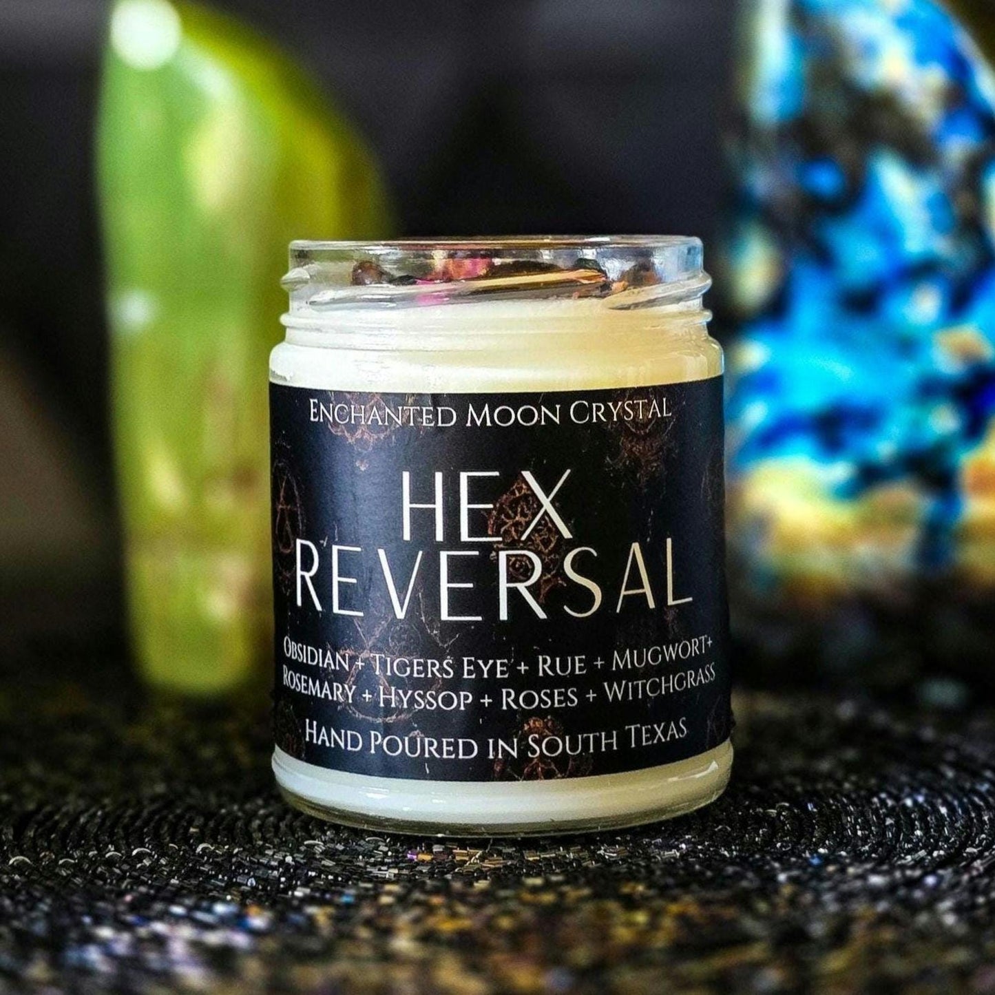 Hex Reverse Candle, Spiritual Cleanse, Clear Negativity, Protection Spell, Witchcraft Supplies, Block Psychic Attack, Back To Sender, Spells