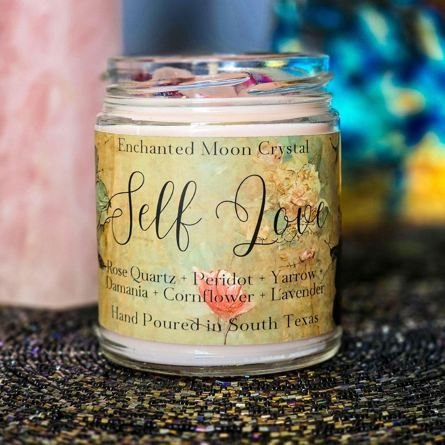 Self Love Candle, Self Confidence, Self Care, Divine Feminine, Empath Healing, Positive Energy, Higher Self, Spiritual Wisdom, Inner Peace
