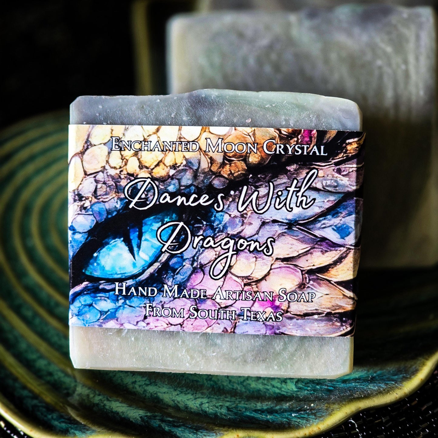 Dances With Dragons Sea Moss Soap, Handcrafted Artisan Soap, Ritual Bath, Soul Connections, Inner Child Healing, Dragon Spirit Guide