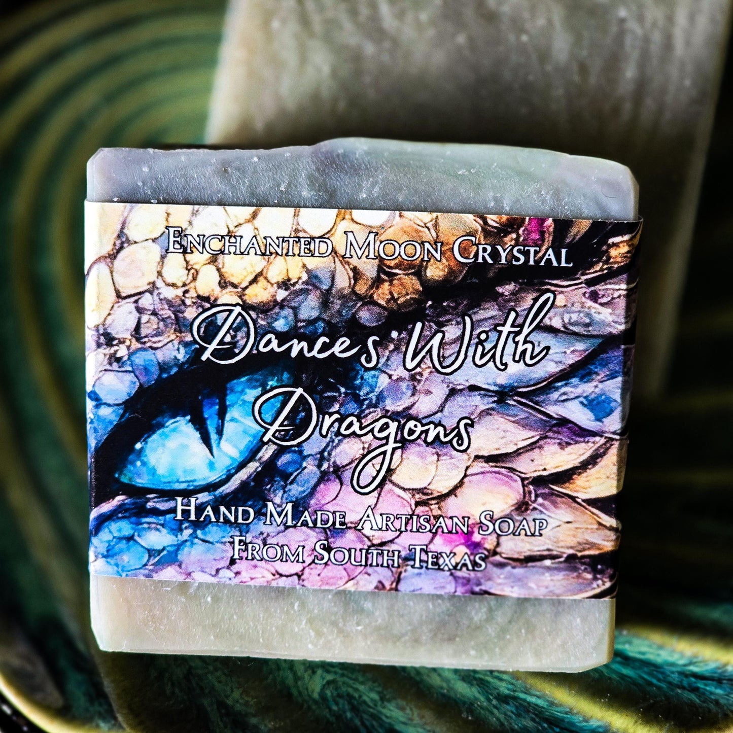 Dances With Dragons Sea Moss Soap, Handcrafted Artisan Soap, Ritual Bath, Soul Connections, Inner Child Healing, Dragon Spirit Guide
