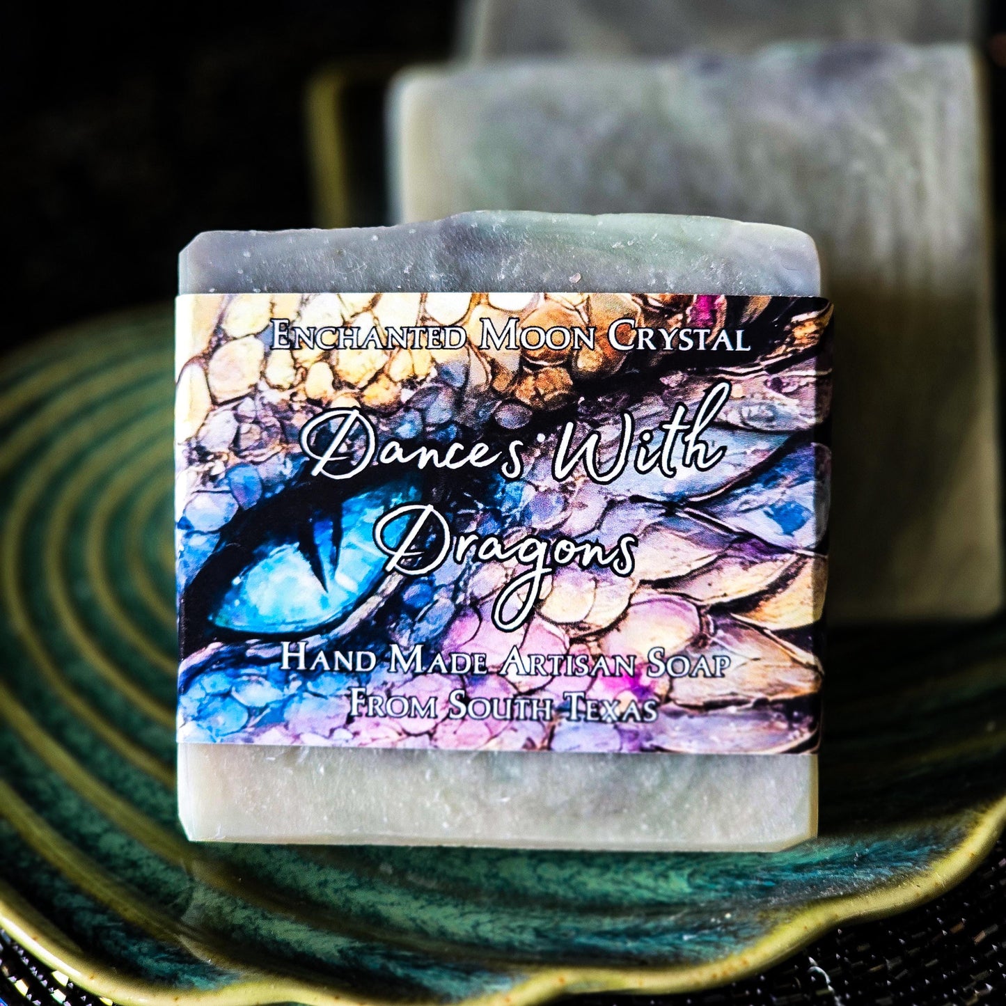 Dances With Dragons Sea Moss Soap, Handcrafted Artisan Soap, Ritual Bath, Soul Connections, Inner Child Healing, Dragon Spirit Guide