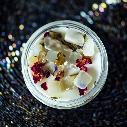 The High Priestess Candle, Spiritual Alchemy, Intuition, Esoteric, Divine Feminine, Higher Self, Inner Wisdom, Stoicism, Empathetic, Healer