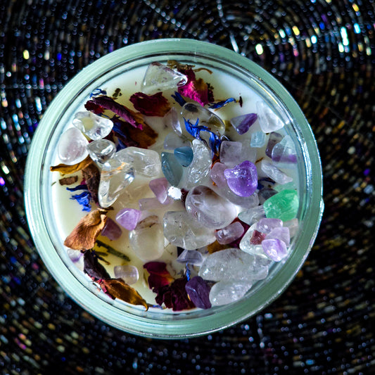 Spirit Guides Candle, Spiritual Wisdom, Third Eye, Healing Crystals, Spiritual Guidance, Protection, Higher Self, Trust The Universe