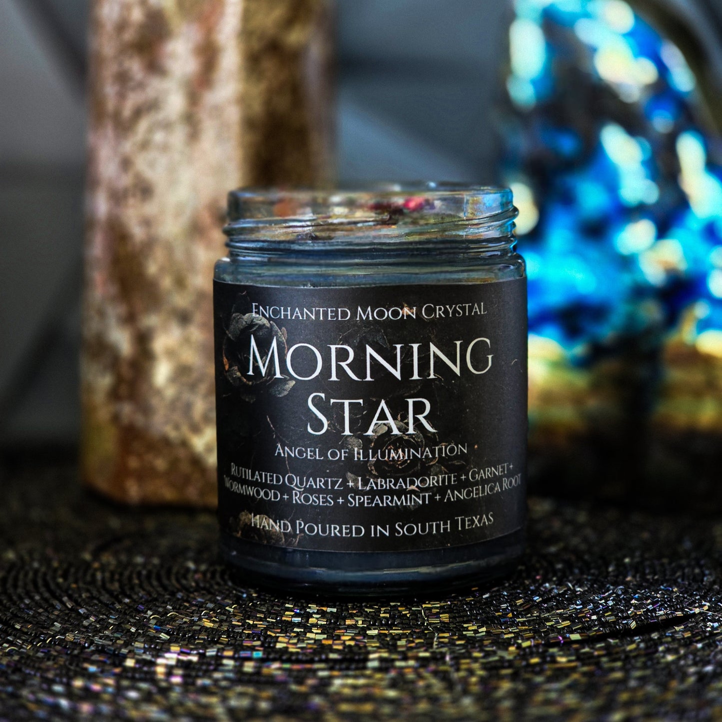 Lucifer Morning Star Candle, Light Bringer, Occultism, Esoteric Gnosticism, Luciferian, Saturn, Higher State of Consciousness, Transcend