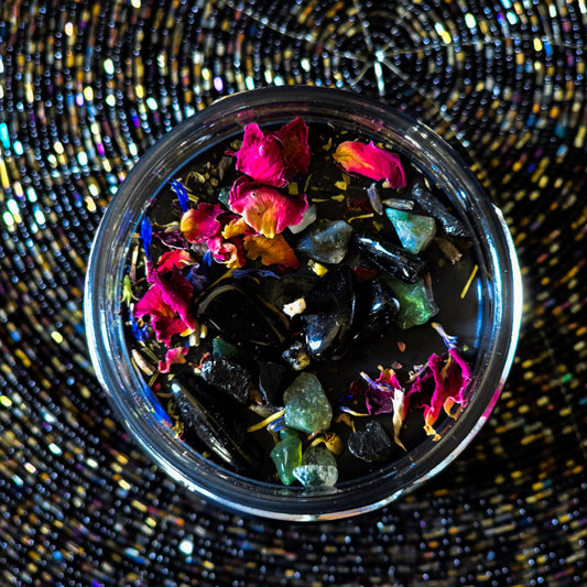 The Crow Candle, Remove Creative Blocks, Muse, Witchcraft, Psychic Ability, Occult, Spiritual Wisdom, Protection, Ancestors, Esoteric