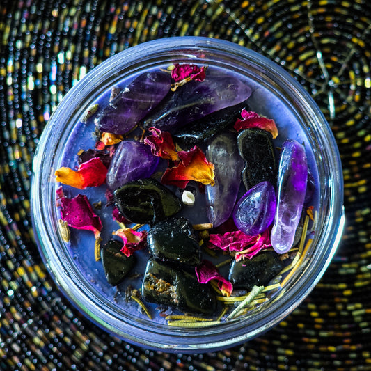 Witching Hour Candle, Intuition candle, Spiritual Protection, Ritual Candle, Mystic Energy, Energy Cleanse, Moon Magic, Night Magic, Spell
