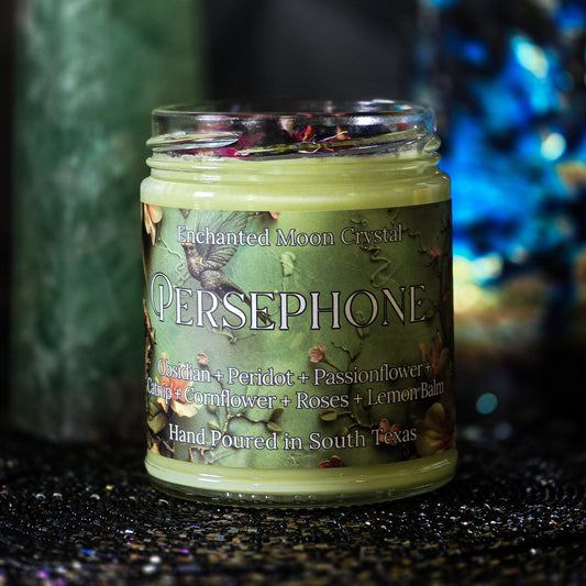 Persephone Candle, Witchcraft Supplies, Greek Goddess, Ritual Candle, Greek Goddess, Deity Invocation, Goddess of the Underworld, Deity