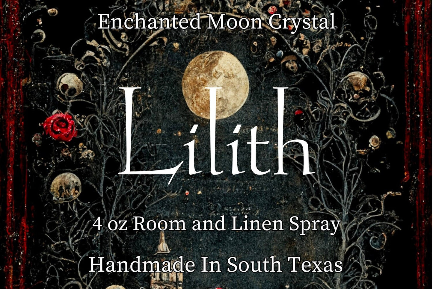 Lilith Sensual Room & Linen Spray, Empowerment, Mystery, and Divine Feminine