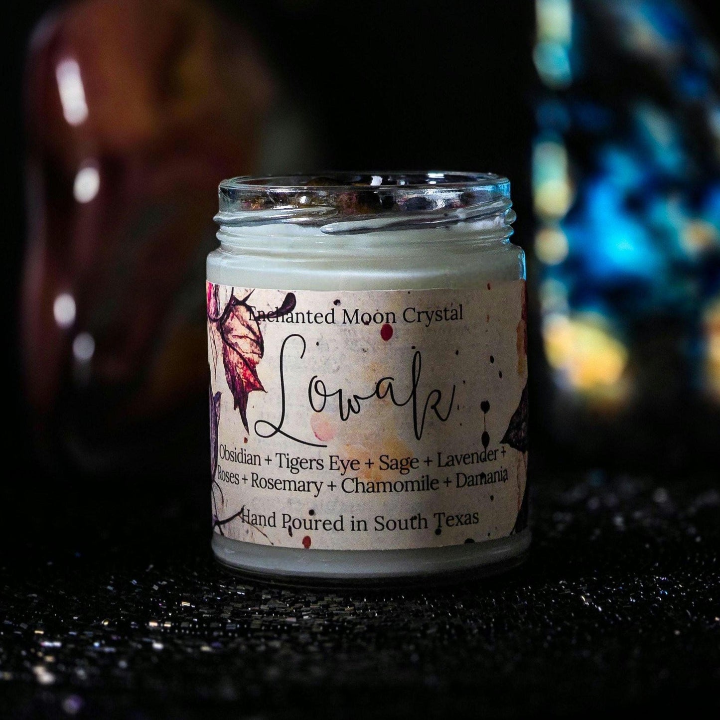 Lowak Earth Energy Candle, Sun Energy, Warm Weather Witch, Ancient Wisdom, Connection to Nature, Joyfull Energy, Vitality, Heart Centered