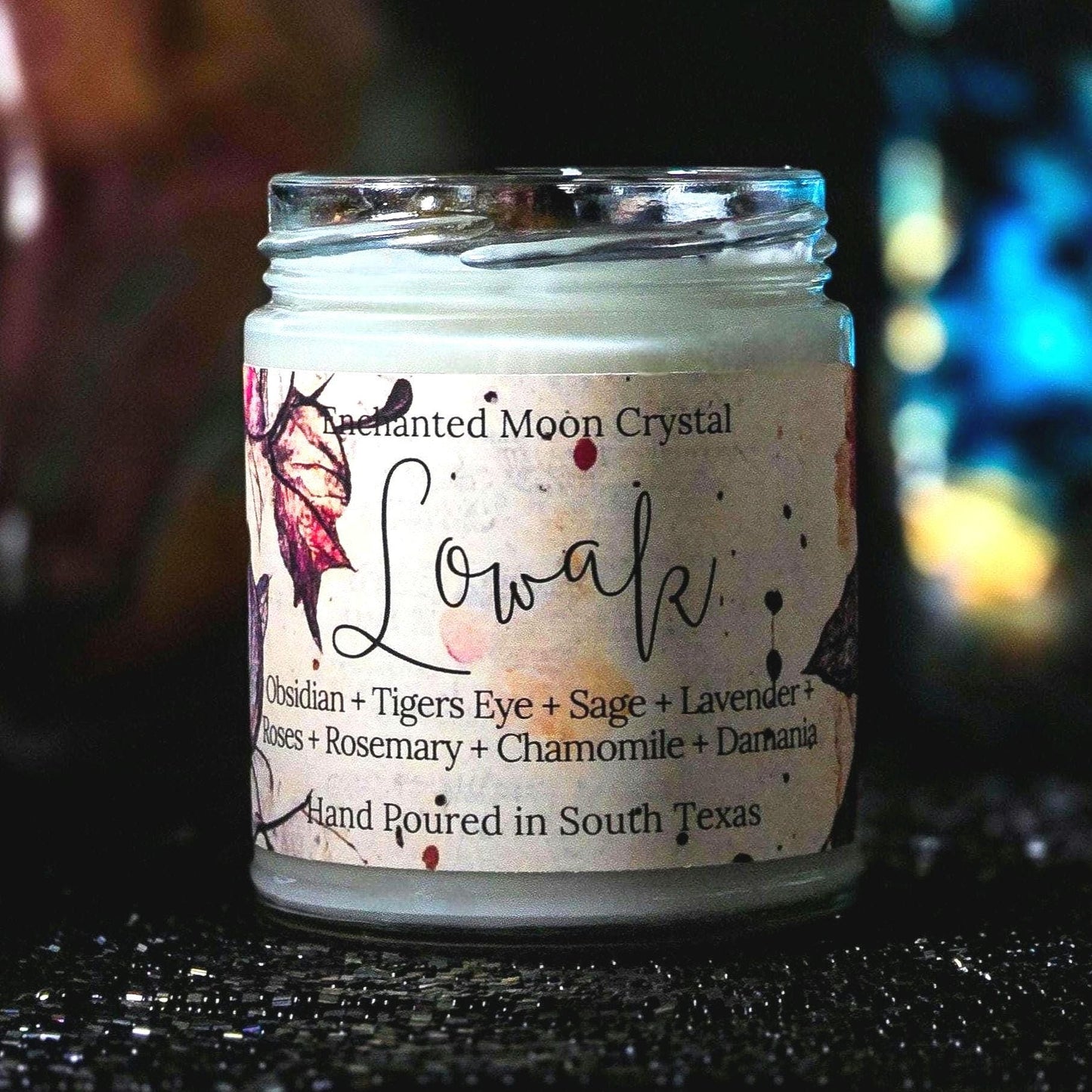 Lowak Earth Energy Candle, Sun Energy, Warm Weather Witch, Ancient Wisdom, Connection to Nature, Joyfull Energy, Vitality, Heart Centered