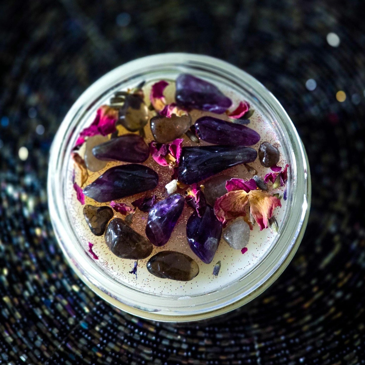 Healing Ritual Candle, Spiritual Cleanse, Emotional Protection, Chakra Balancing, Inner Peace, Sacred Rest, Calming, Illness Recovery, Peace