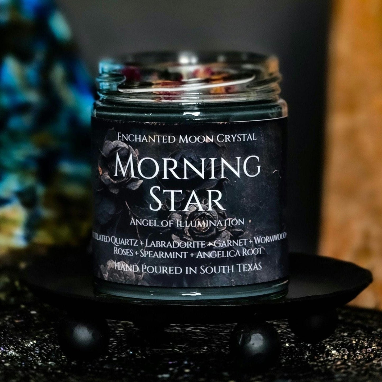 Lucifer Morning Star Candle, Light Bringer, Occultism, Esoteric Gnosticism, Luciferian, Saturn, Higher State of Consciousness, Transcend