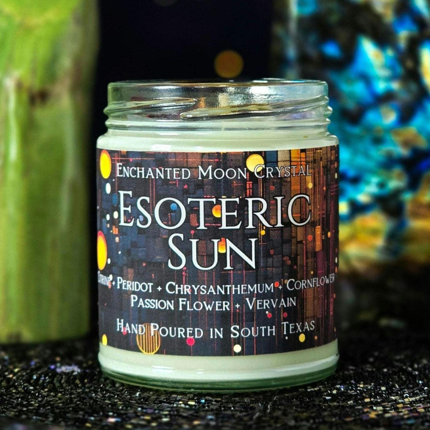 Esoteric Sun Candle, Occult Study, Ancient History, Sacred Symbols, Alchemist, Vril, Enlightenment, Stoicism, Spiritual Guidance, Altar