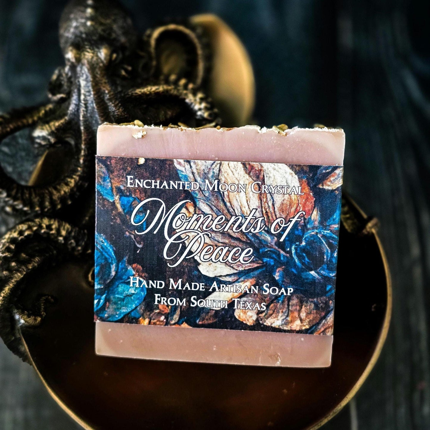 Moments of Peace Soap, Handcrafted Artisan Soap, Ritual Bath Soap, Calming Soap, Nature Witch, Witchcraft Soap, Oatmeal, Milk and Honey