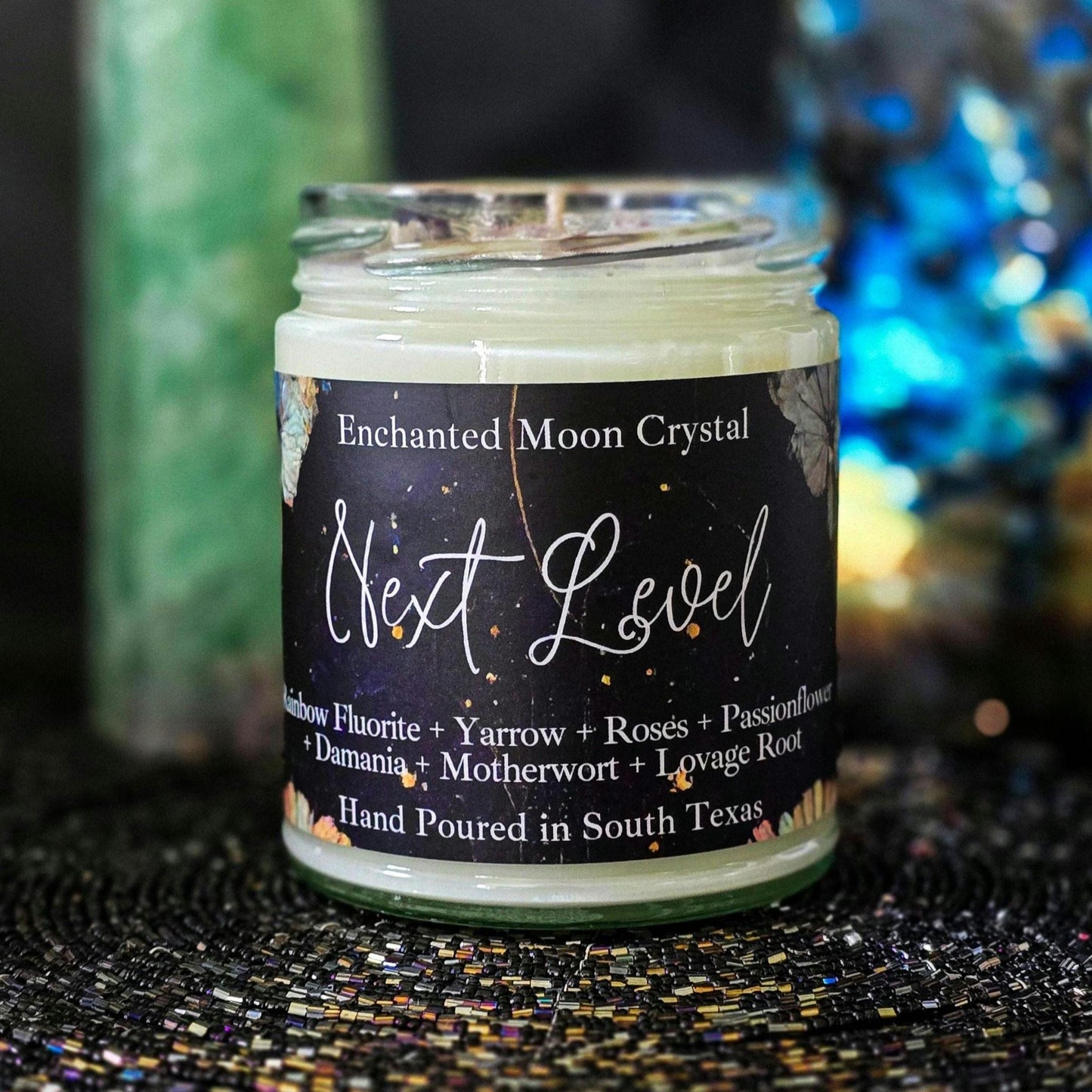 Next Level Candle, Kundalini, Manifesting, Ascension, Positive Change, Remove Blocks, Clear Energy, Personal Growth, Higher Self, Transcend