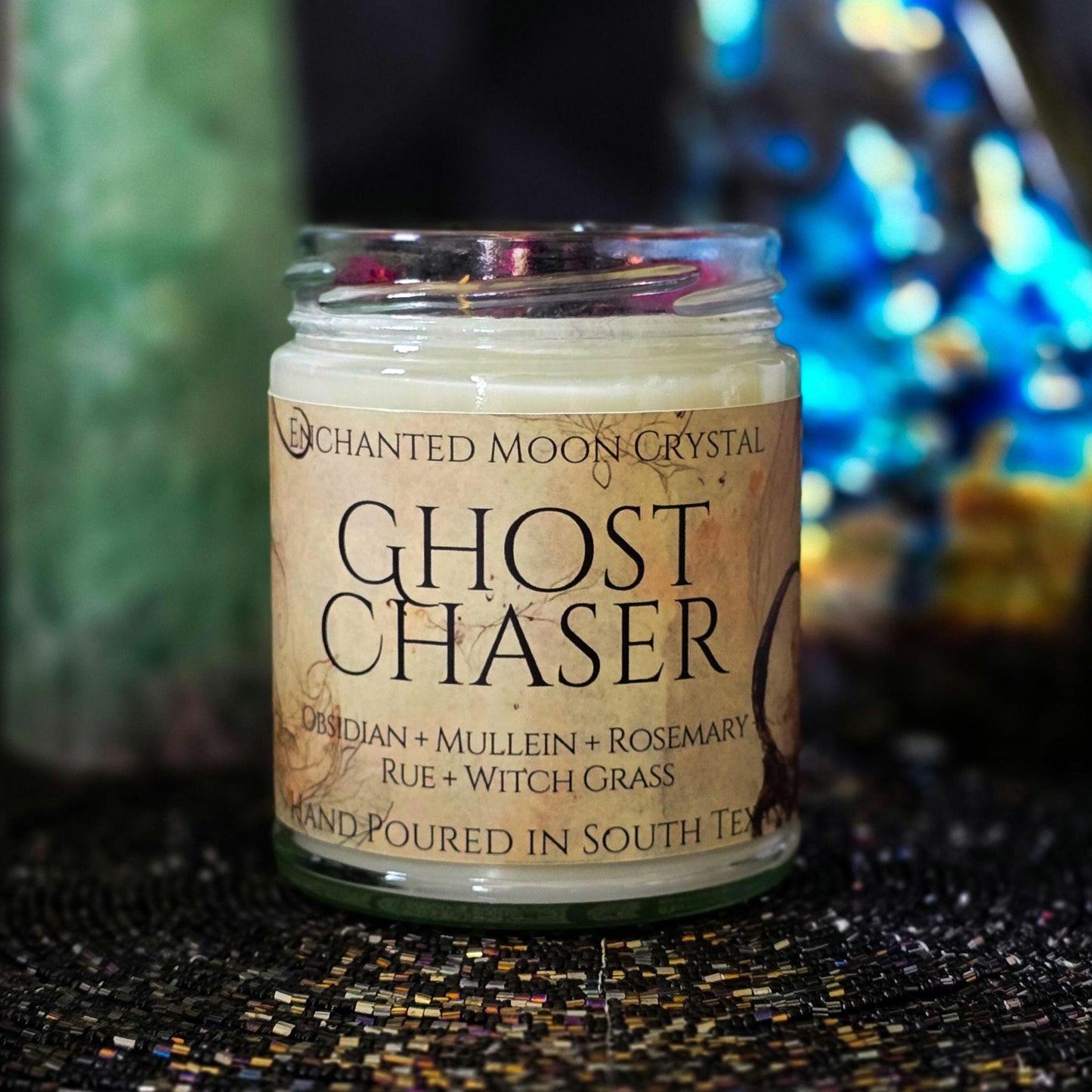 Ghost Chaser Candle, Banish Negativity, Protection Spell, Paranormal Disturbance, Restore Peace, Cleanse Space, Remove Spirits