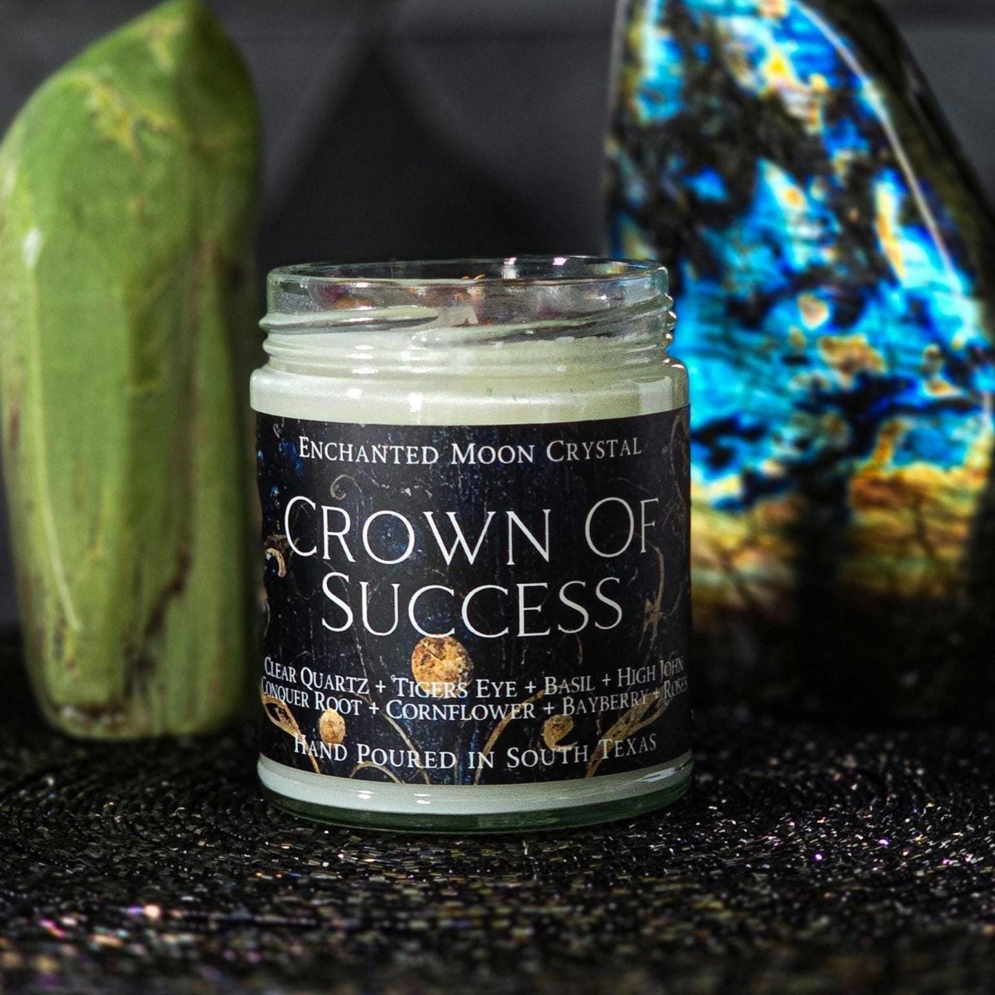 Crown Of Success Candle, Hoodoo, Manifest Goals, Witchcraft Supplies, Success Spell, Dream Job, Transcend, Remove Blocks, Intention Candle