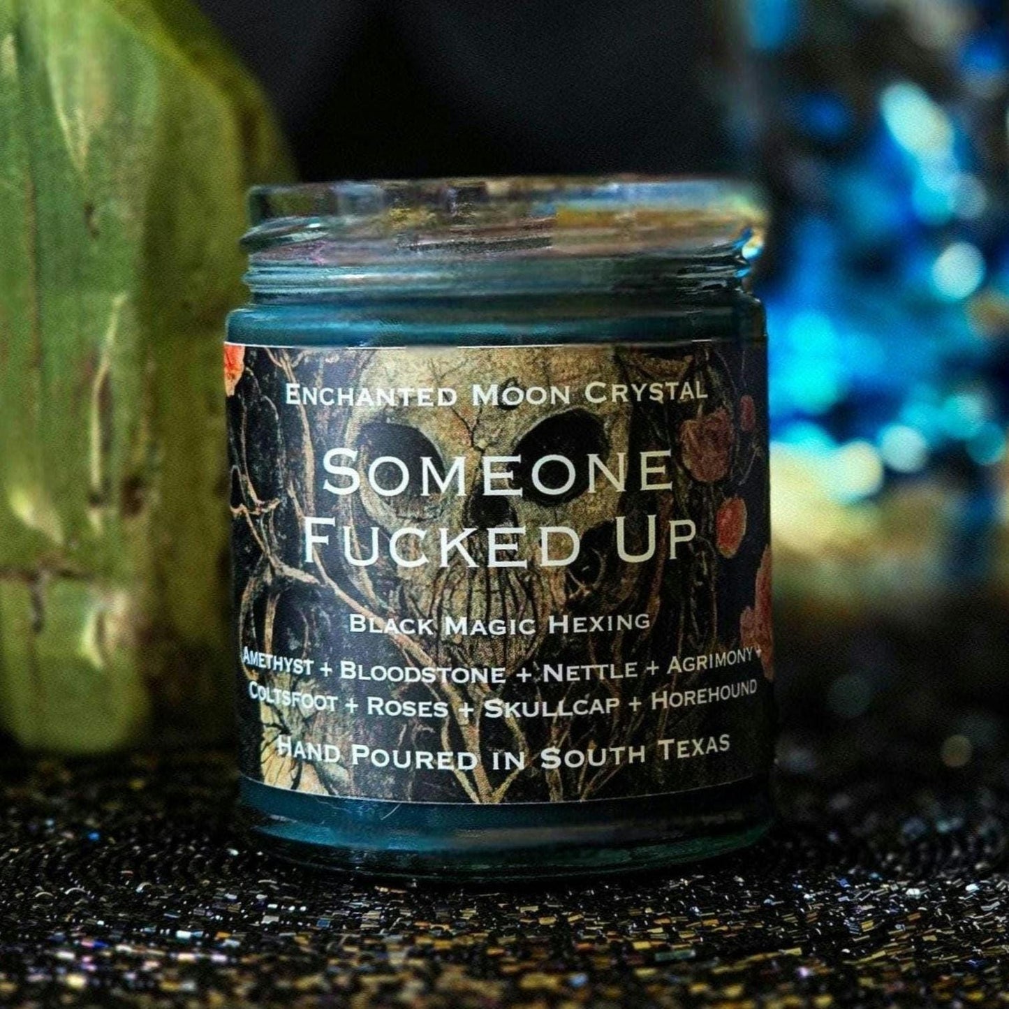 Someone Fucked Up Candle, Cursing, Hexes, Black Magic, Banishing, Malediction, Revenge Spell, Spiritual Attack, Occultism, Witchcraft Supplies