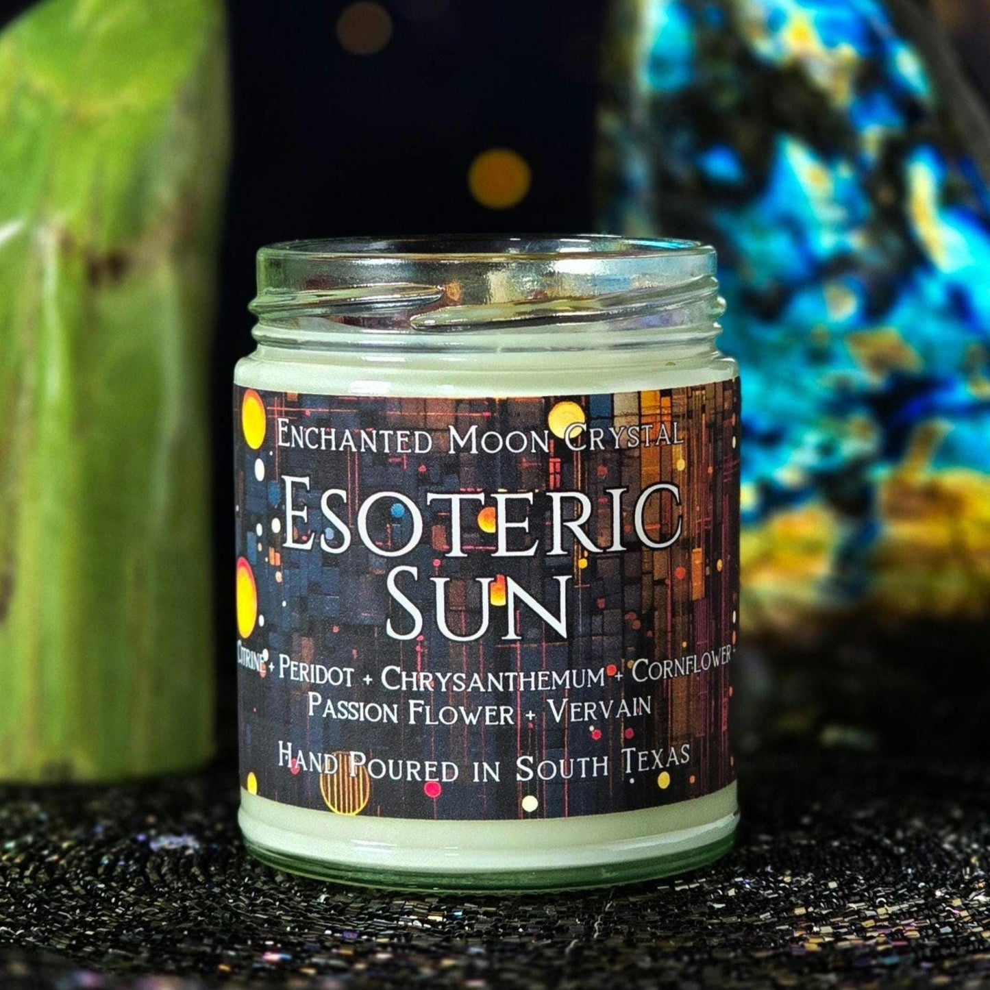 Esoteric Sun Candle, Occult Study, Ancient History, Sacred Symbols, Alchemist, Vril, Enlightenment, Stoicism, Spiritual Guidance, Altar
