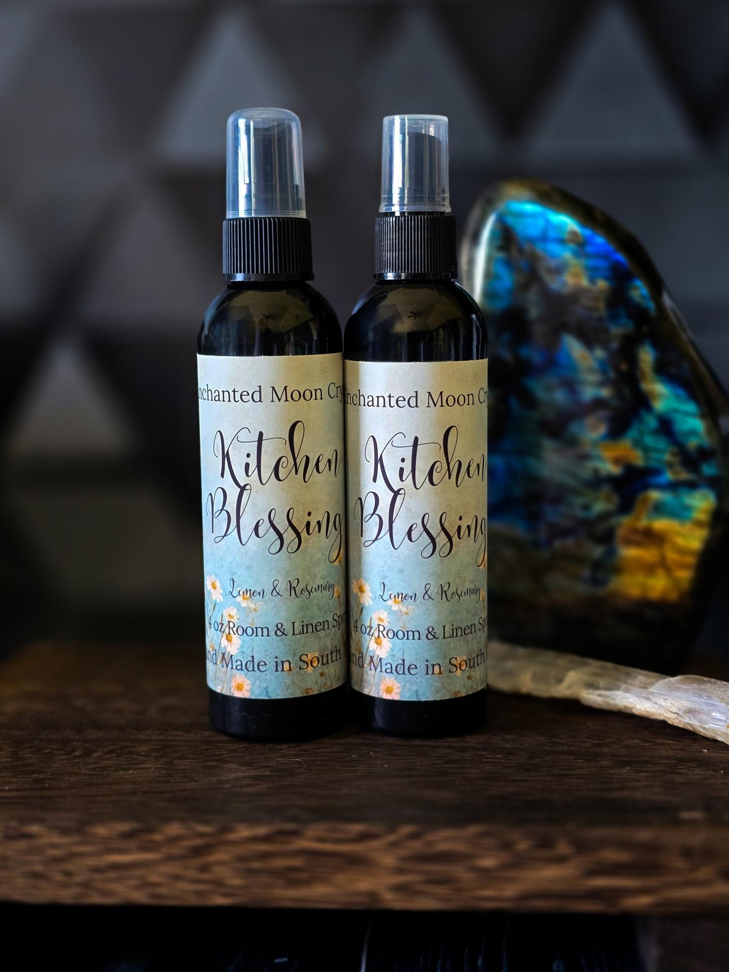 Kitchen Blessing Room and Linen Spray, Block Negativity, High Vibrational, Witchcraft Supplies, Spiritual Cleanse, Nature Witch, Hedge Witch